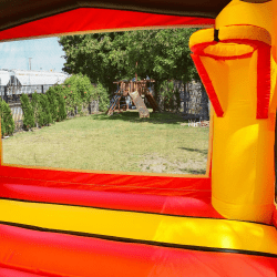 File 009 1725136719 Ninja Bounce House W/ Slide (dry version)