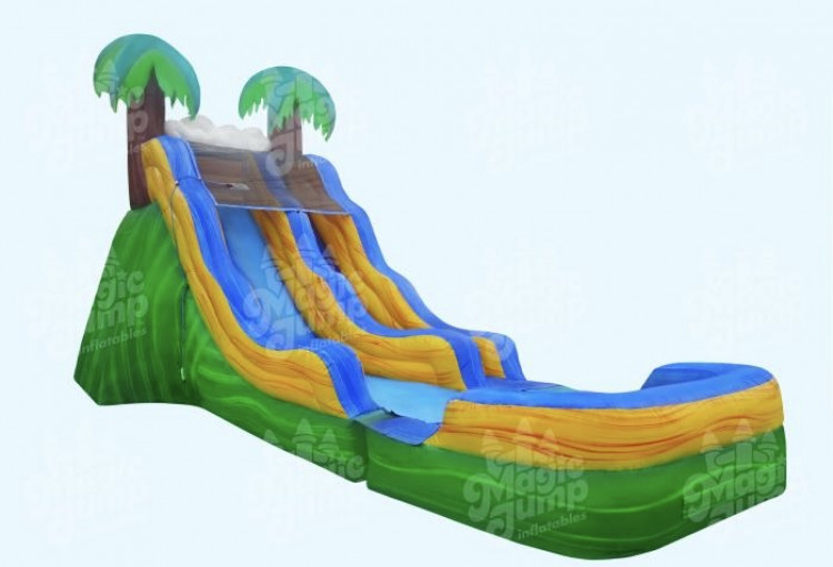 20 ft Tropical Wave Slide