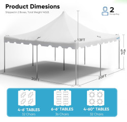 IMG 2224 1771996514 20x20 Party Tent Rental – Redding, CA